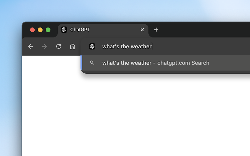 Căutare ChatGPT